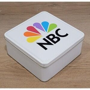 Vintage Square‎ NBC Collectible TV Mint Tin. National Broadcasting Company (NBC)